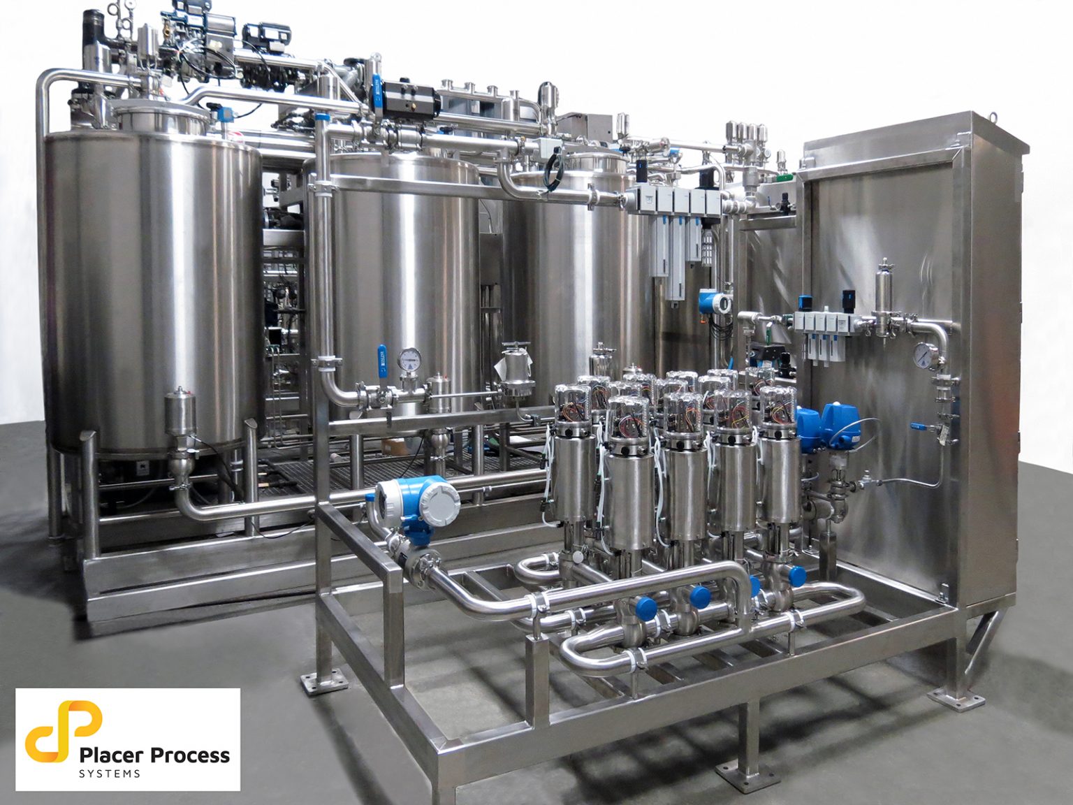 Sanitary Process Skid Systems Products for Food, Beverage, Dairy, Wine